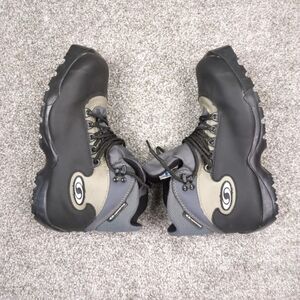 Salomon Cross Country Ski Boots Men's 7.5 Black Outdoor Winter Sport